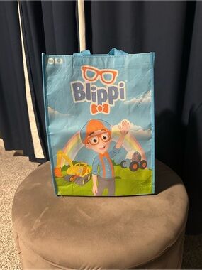 Kids Reusable Tote Bag — Light Blue